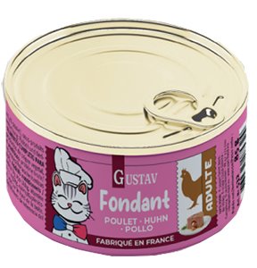CAT GUSTAV FONDANT POLLO 12 x 85 gr